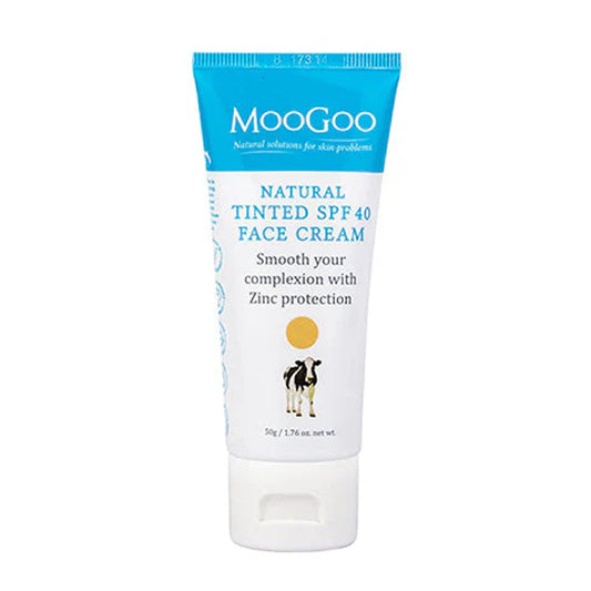Moogoo Tinted SPF40 Face Cream 50g