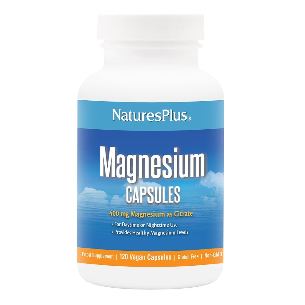 Nature's Plus Magnesium 120 Capsules