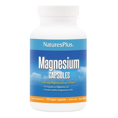 Nature's Plus Magnesium 120 Capsules