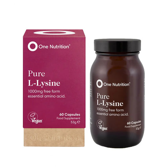 One Nutrition Pure L-Lysine 60 Capsules