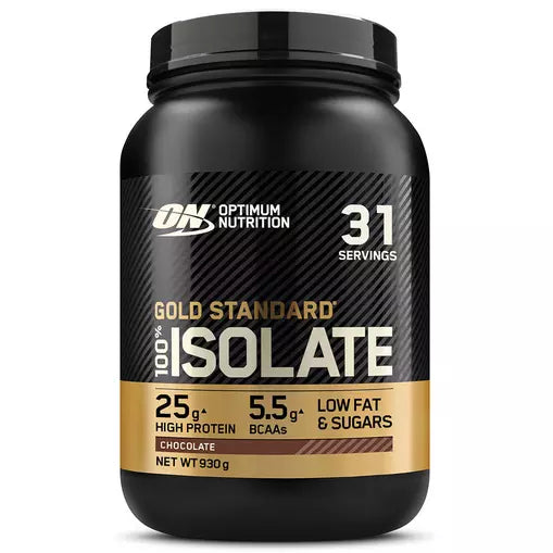 Optimum Nutrition Gold Standard 100% Whey Protein Isolate Powder 930g - Chocolate