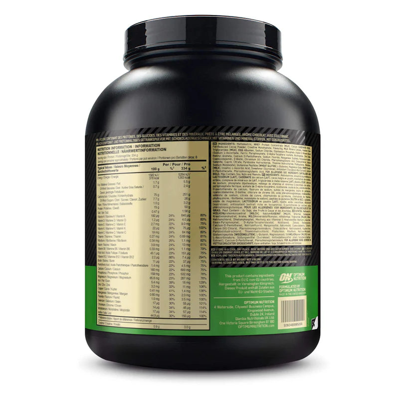 Optimum Nutrition Serious Mass Protein Powder Chocolate 2.73kg