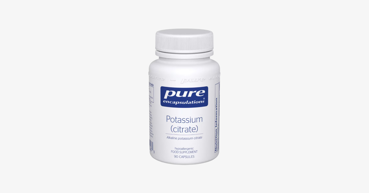 Pure Encapsulations Potassium Citrate 90Capsules