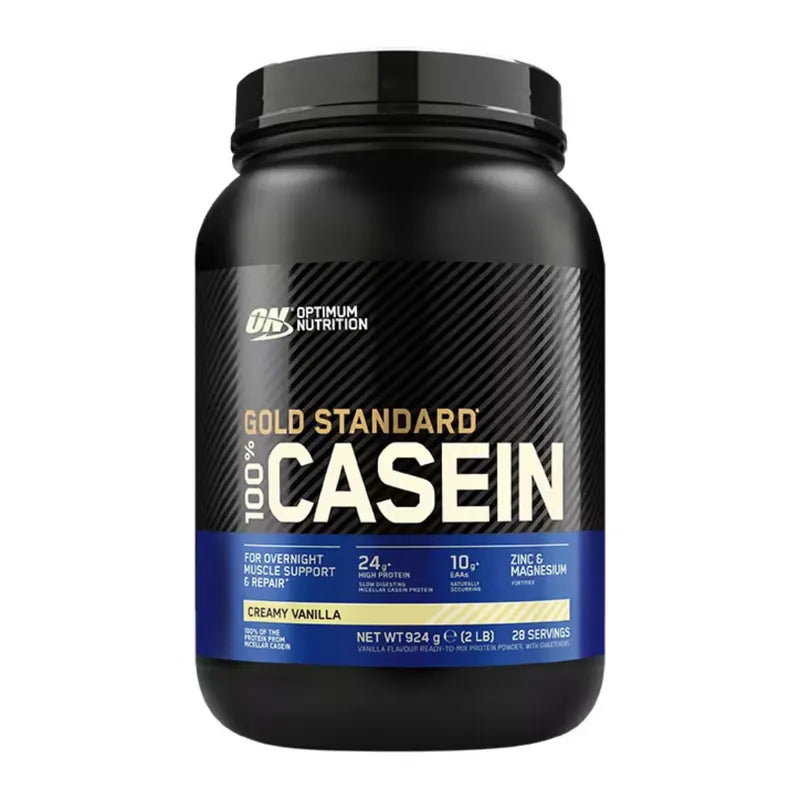 Optimum Nutrition Gold Standard 100% Casein Protein Powder - Creamy Vanilla 924g