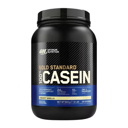 Optimum Nutrition Gold Standard 100% Casein Protein Powder - Creamy Vanilla 924g
