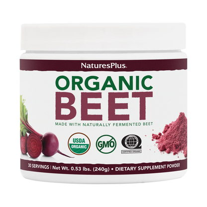 Nature's Plus Organic Beetroot Powder