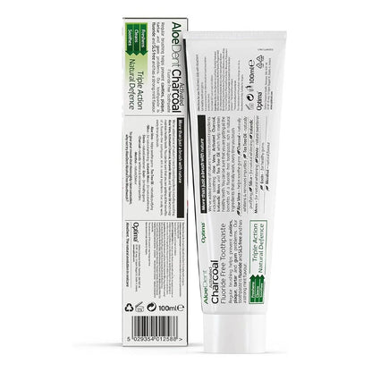 AloeDent Activated Charcoal Toothpaste 100ml