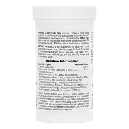 Nature's Plus GI NUTRA™ ProBio Daily