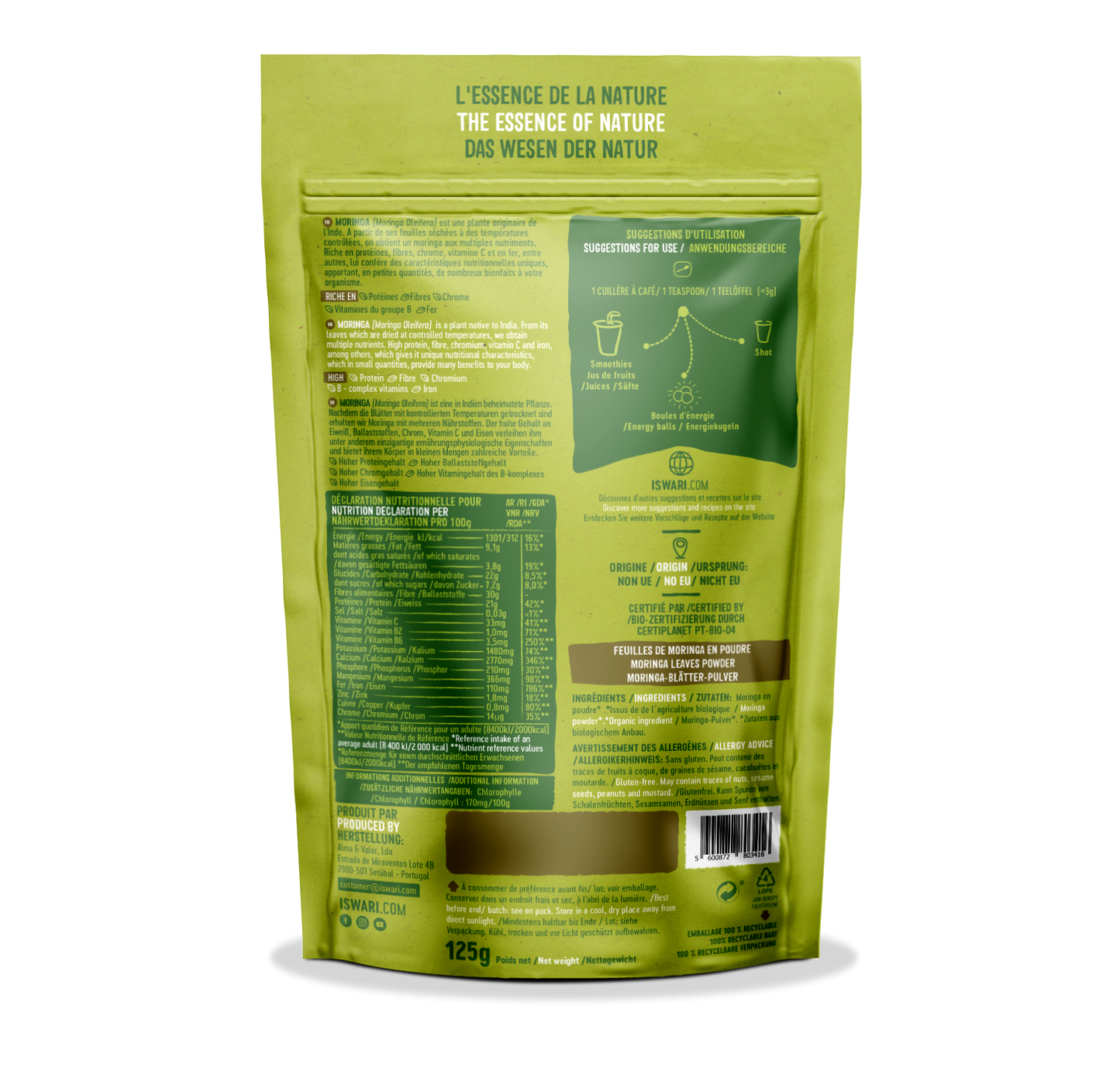 Iswari Moringa Powder