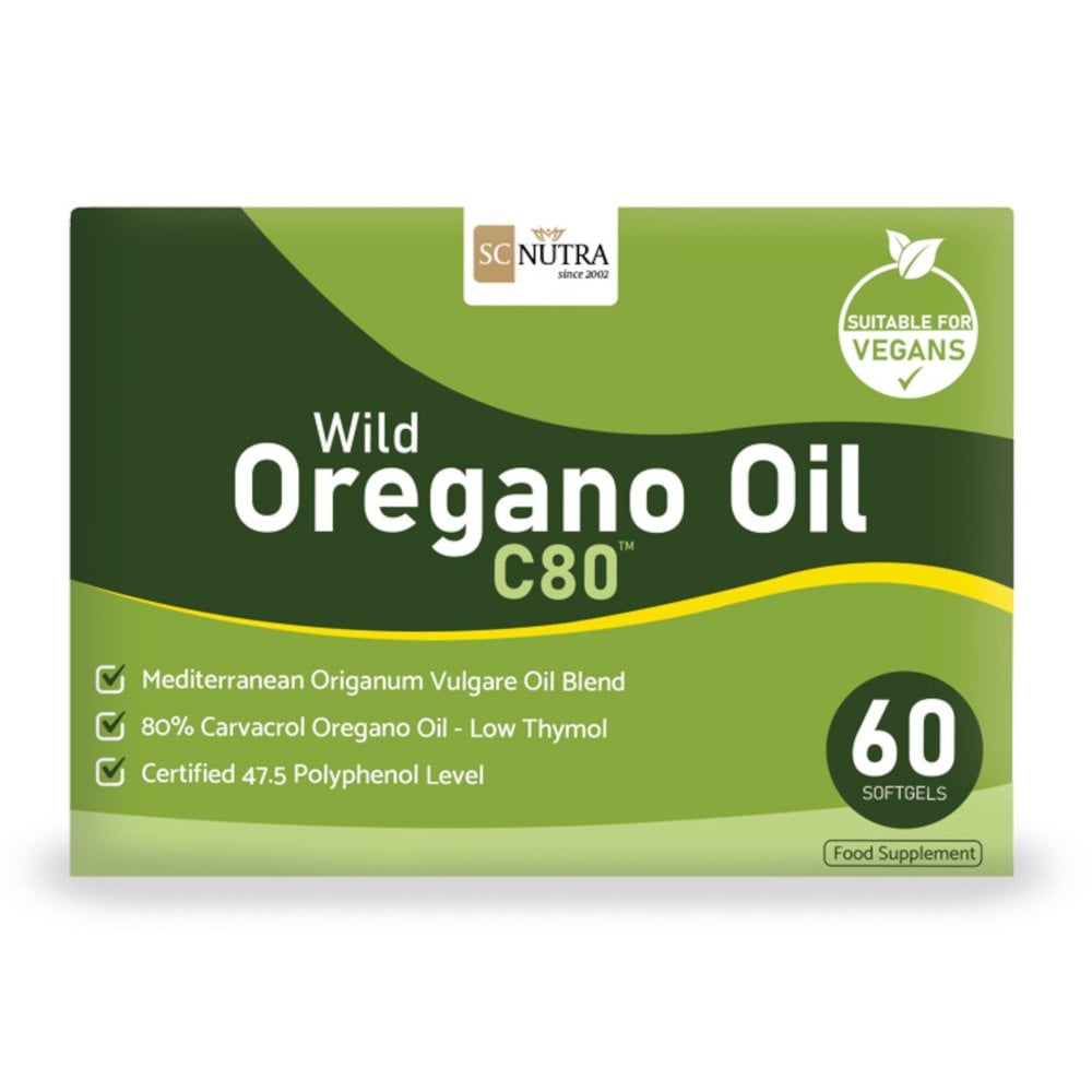 SC Nutra Wild Oregano oil 60 capsules