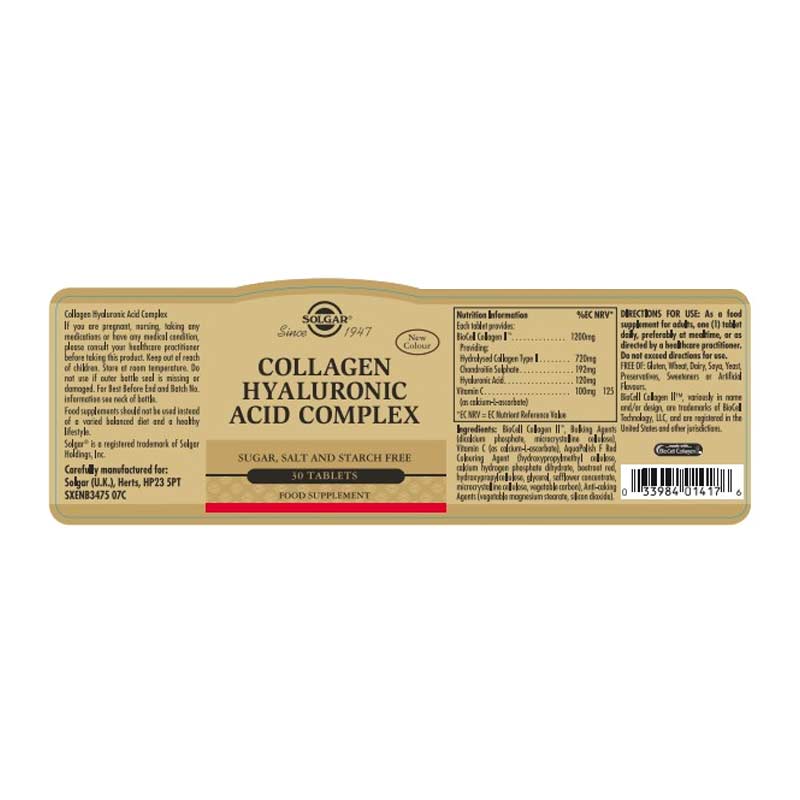 Solgar 30 Collagen Capsules