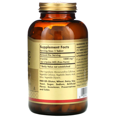 Solgar Lysine 1000mg