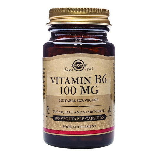 Solgar B6 100 MCG 100 Capsules