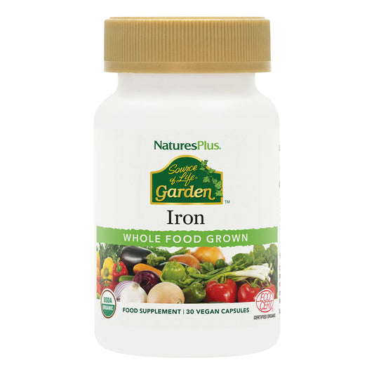 Nature's Plus Source of Life® Garden Iron Capsules
