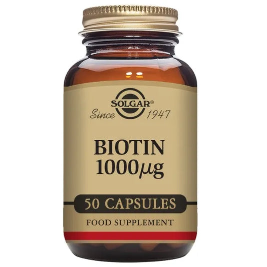 Solgar Biotin 1000ug 50 Capsules
