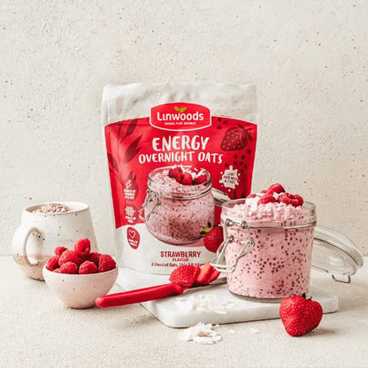 Linwoods Overnight Oats Strawberry