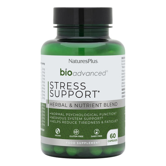 Nature's Plus BioAdvanced Stress Support 60 Capsules