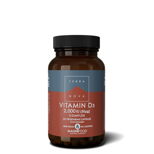 Terra Nova Vitamin D 2000iu Complex (Vegan Source)