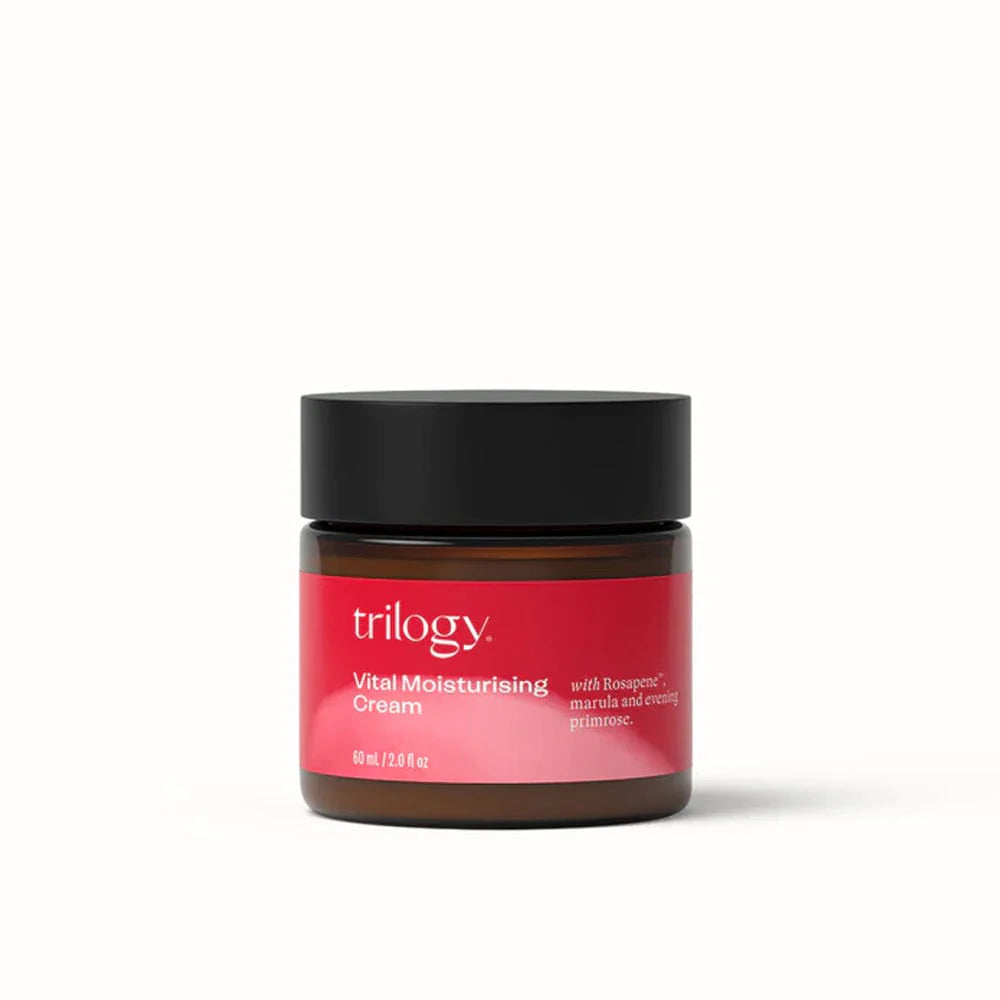Trilogy Vital Moisturising Cream with Rosehip Oil - 60ml
