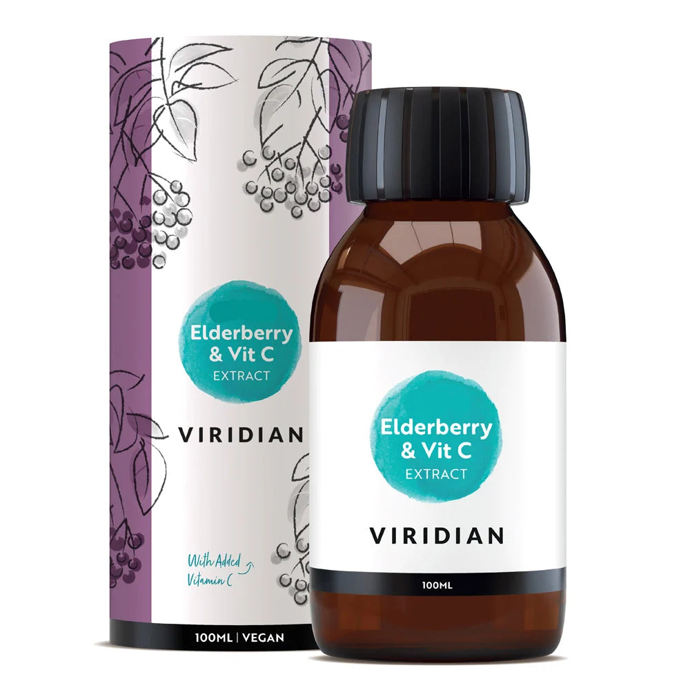 Viridian Elderberry & Vitamin C Extract 100ml