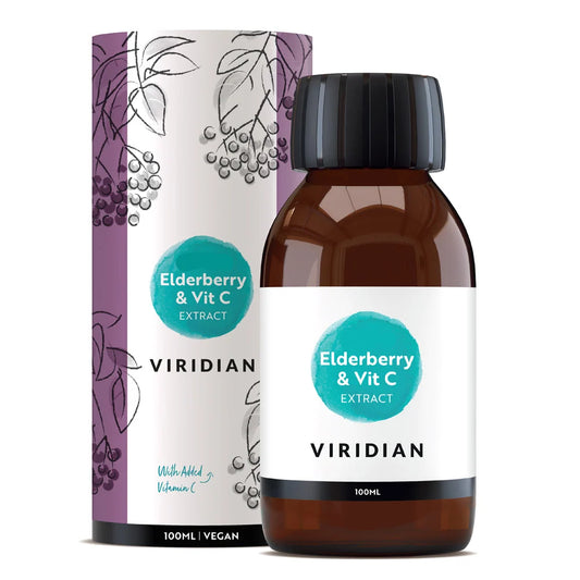 Viridian Elderberry & Vitamin C Extract 100ml