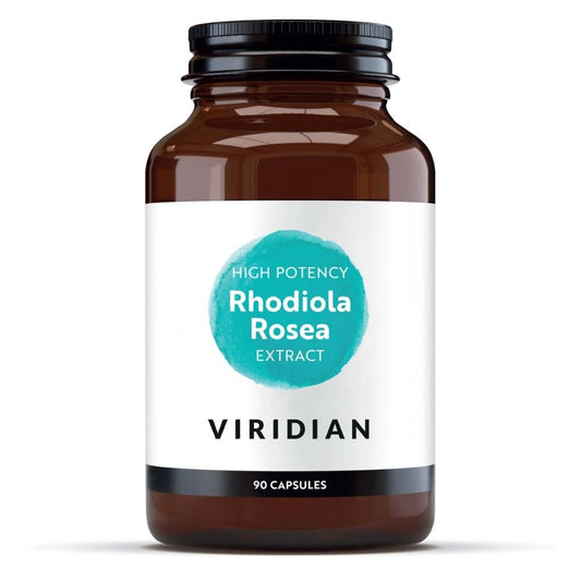 Viridian Rhodiola Rosea Extract High Potency Veg Caps