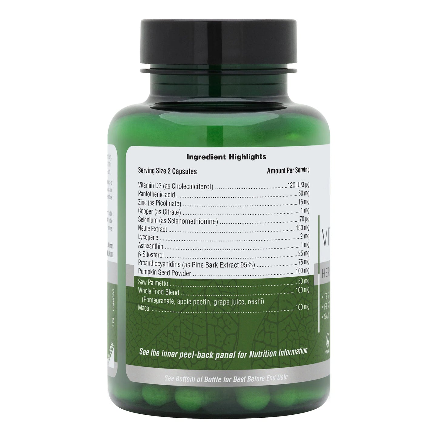 Nature's Plus BioAdvanced Vital Man 60 Capsules