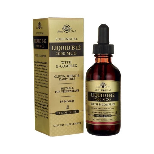 Sublingual Liquid B-12 2000ug with B-Complex