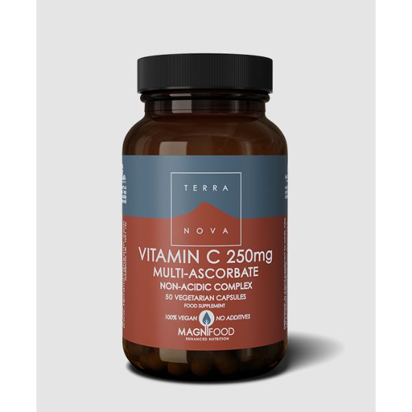 Terra Nova Vitamin C 250mg Complex 50Caps
