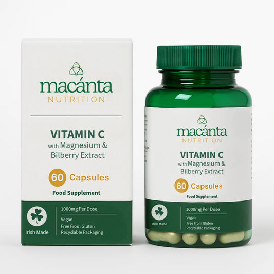 Macanta Vitamin C With Billberry 60Capsules